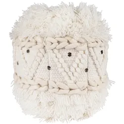 Kayoom Pouf Coralia 500 Creme 35cm x 35cm