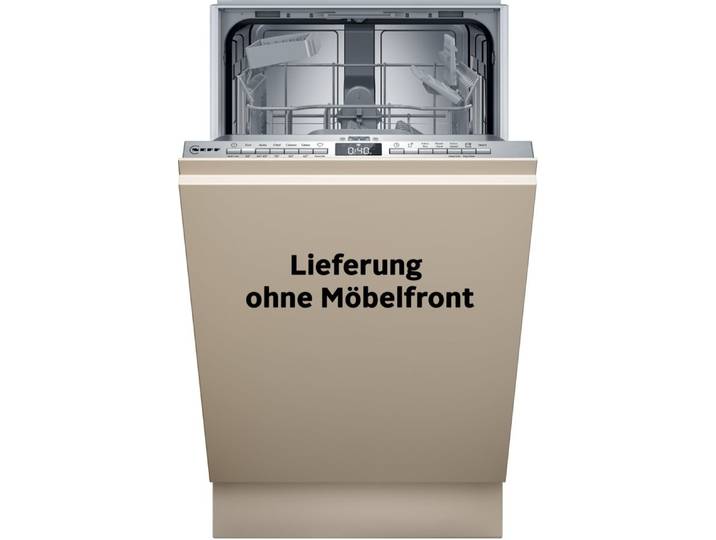 NEFF vollintegrierbarer Geschirrspüler S853HKX20E, 10 Maßgedecke, Info Light - erlischt bei Beendigung des Spülvorgangs, flexible Körbe