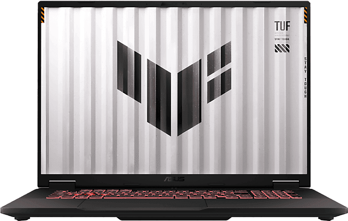 Portátil gaming - ASUS TUF Gaming A18 FA808UP-S8110, 18" WUXGA, AMD Ryzen™ 7 260, 16 GB RAM, 1 TB SSD, GeForce RTX™ 5070, Sin sistema operativo