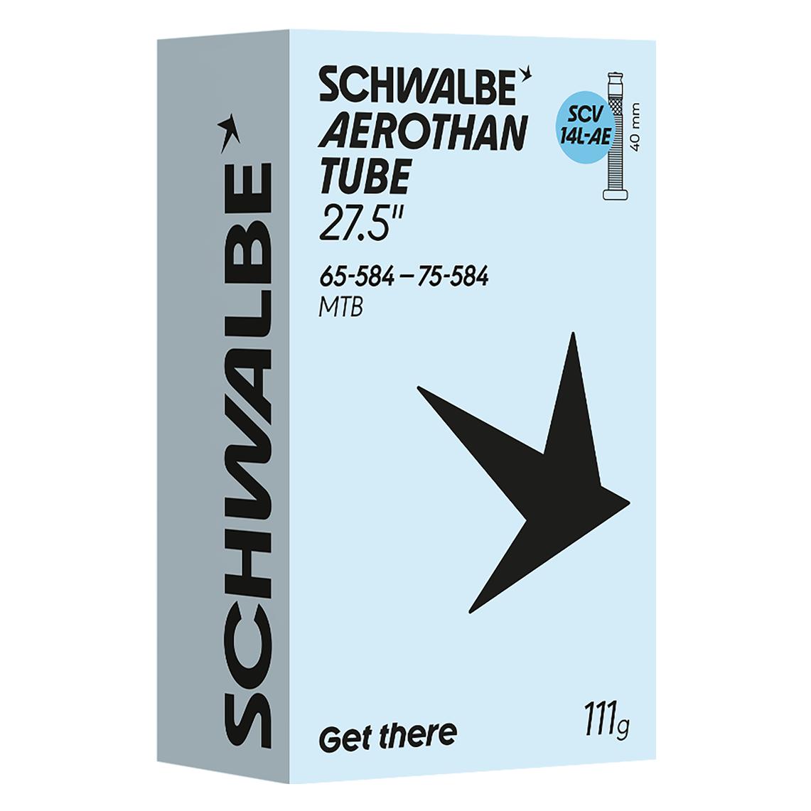 Schwalbe SCV14L-AE AEROTHAN CLIK 27.5" (Clik Valve (SCV), 27.5", 40 mm) (10465434)