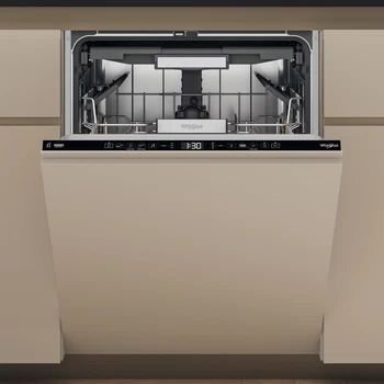Whirlpool MaxiSpace W7I HT40 T, Voll integriert, Standardgröße (60 cm), Schwarz, Touchsteuerung, 1,3 m, 1,55 m