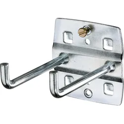 Werkzeughaken GEDORE doppelt, senkrechtes Hakenende 75x6mm