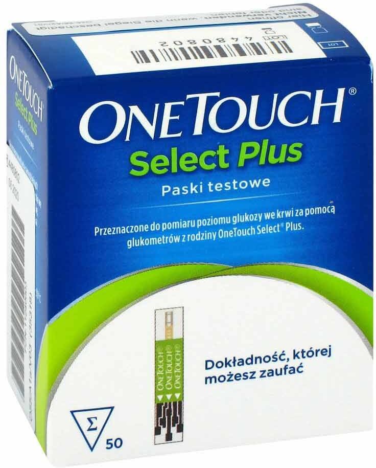 One Touch Selectplus Blutzucker Teststreifen 50stk