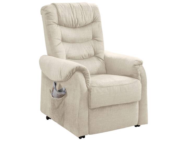 Livetastic Fernsehsessel, Beige, Kunststoff, 78x107x93 cm, Made in EU, Stoffauswahl, Relaxfunktion, Wohnzimmer, Sessel, Fernsehsessel