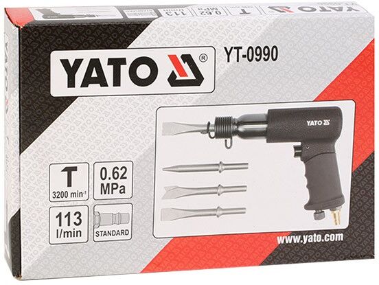 YATO YT-0990 Meißelhammer-Satz
