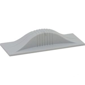 Franken Tafelwischer Z1923, magnetisch, mit wechselbarem Löschfilz, aus Kunststoff, grau