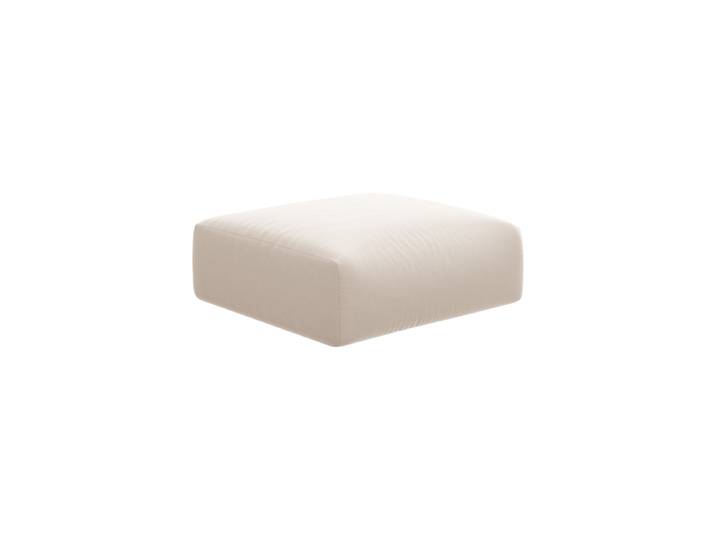Design Sitzpouf Clau Samt Beige chosen by Bloomingloft