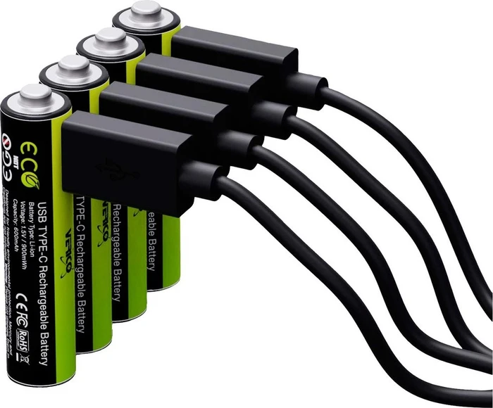 Verico LoopEnergy Li-Ion Akku AAA900, USB-C, 4er Pack retail