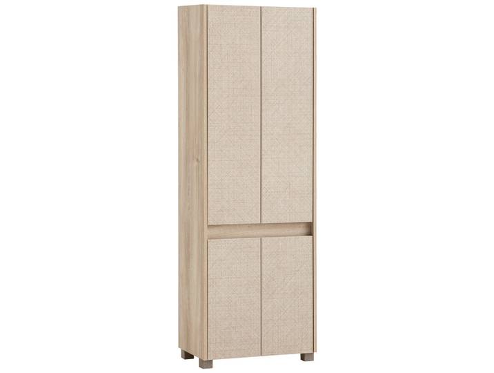 Hochschrank Sander Eiche/Beige