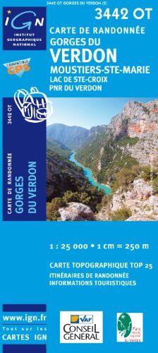Collectif - Gorges du Verdon 1 : 25 000 - Preis vom 09.10.2026 07:28:09 h