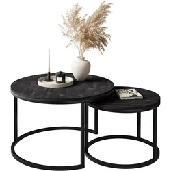 COUCHTISCH 2-in-1 CIRI dunkler Beton
