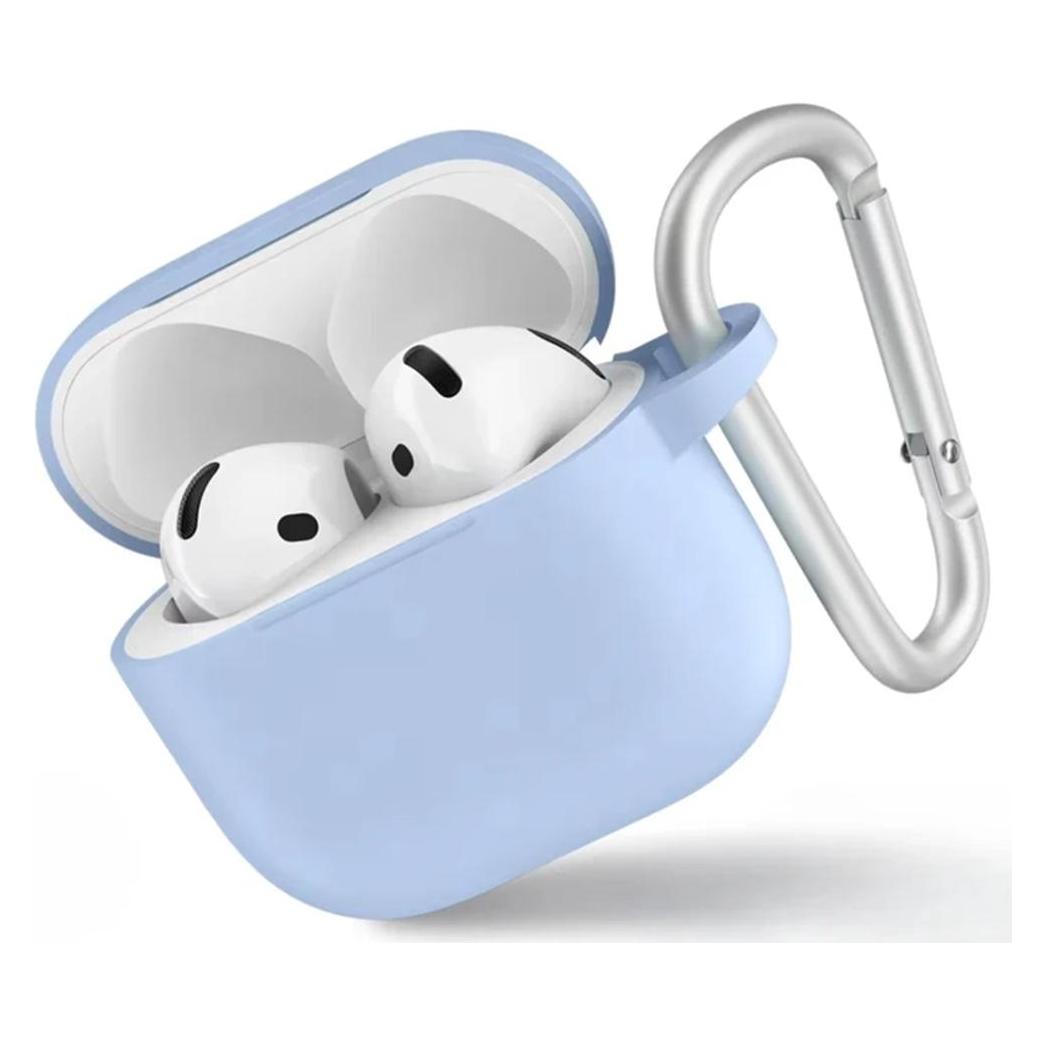 BlueO - Liquid Silicone Protect Case - for AirPods 4 - Sky Blue (Kopfhörer Hülle) (60439556)