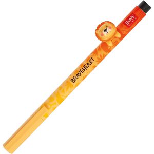 Legami Gelschreiber Lovely Friends, Lion - Braveheart, Strichbreite 0,5 mm, Schreibfarbe schwarz