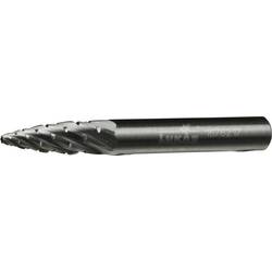 LUKAS-ERZETT A10040618620 Fräser Stahl Spitzbogen Länge 40 mm Produktabmessung, Ø 6 mm Schaftdurchmesser 6 mm