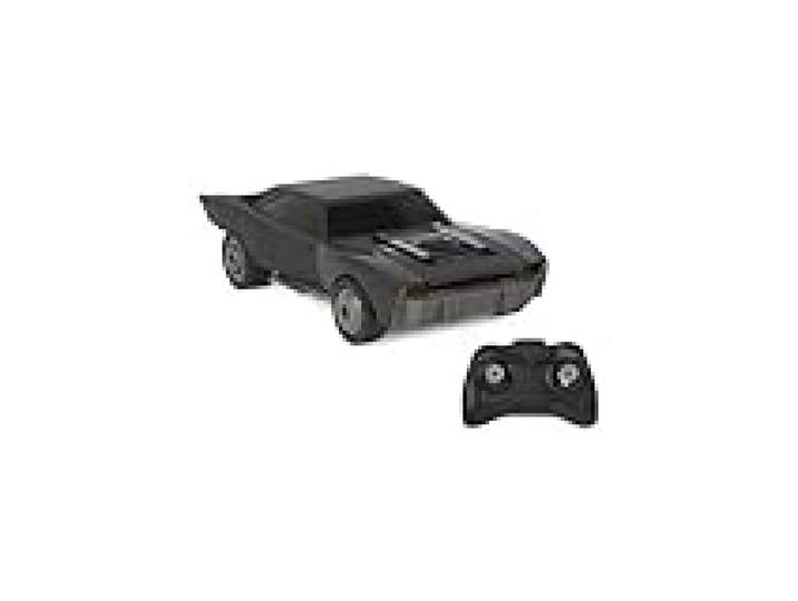 DC Comics, Batmobile Batman Turbo Boost Batmobile, Voiture télécommandée avec Film Officiel Batman pour Enfants garçons et Filles à partir de 4 Ans