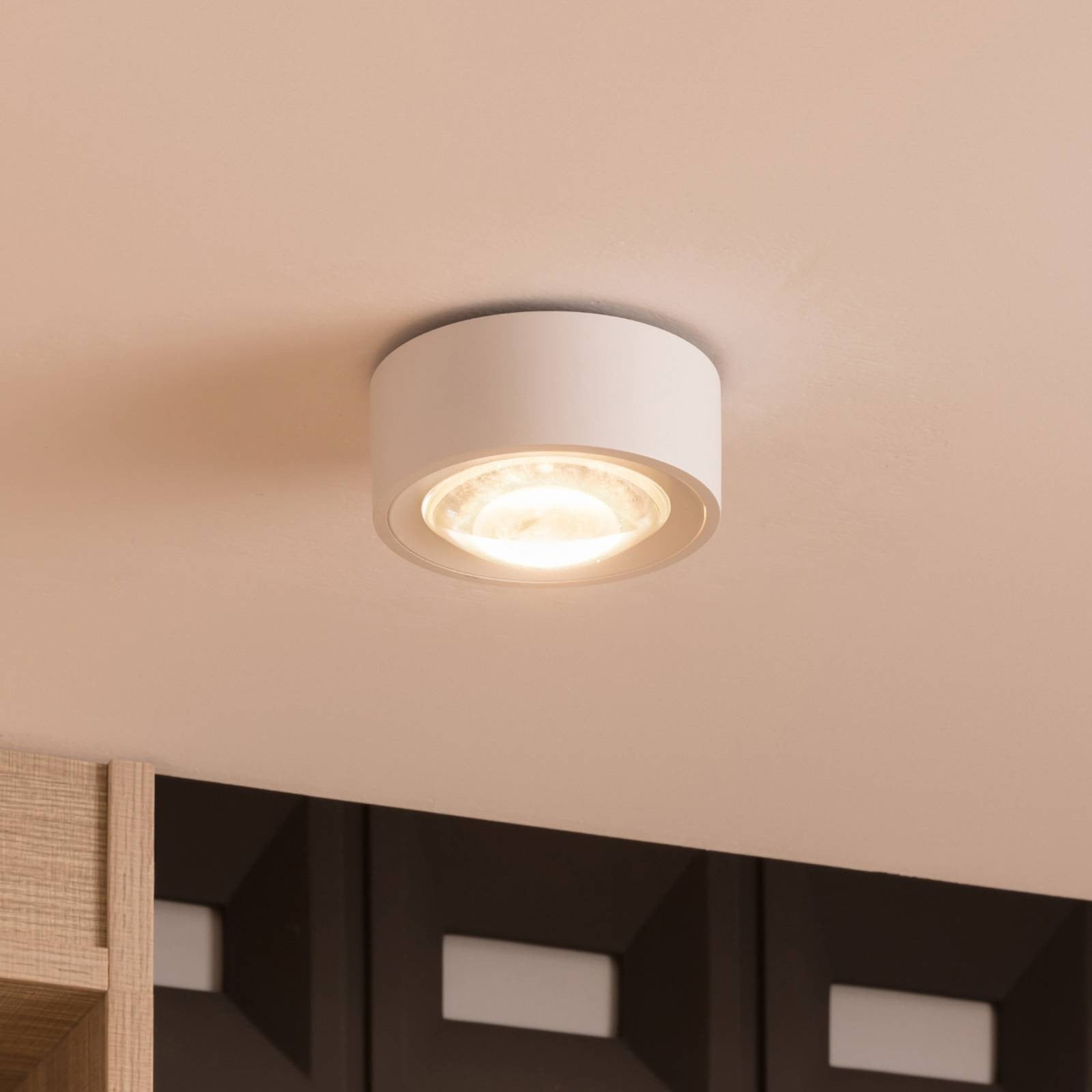 Arcchio Rotari LED plafondlamp - Modern - Wit - Aluminium en Glas - Dimbaar