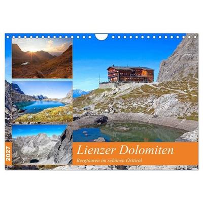Lienzer Dolomiten (Wandkalender 2027 DIN A4 quer), CALVENDO Monatskalender