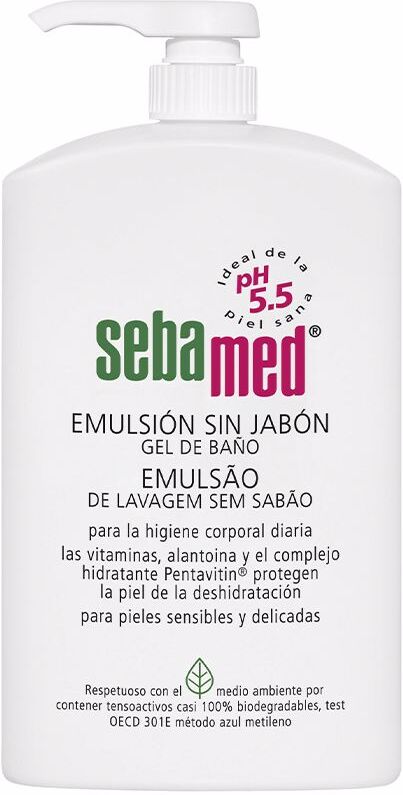 Sebamed Emulsión Sin Jabón gel de baño 1000 ml