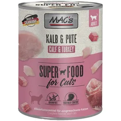 MAC ́s CAT Kalb & Pute 6x800 g