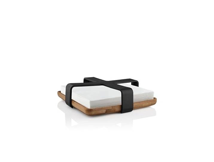 Eva Solo Porte-serviettes Nordic Kitchen Rangez les serviettes collectées en un seul endroit noir