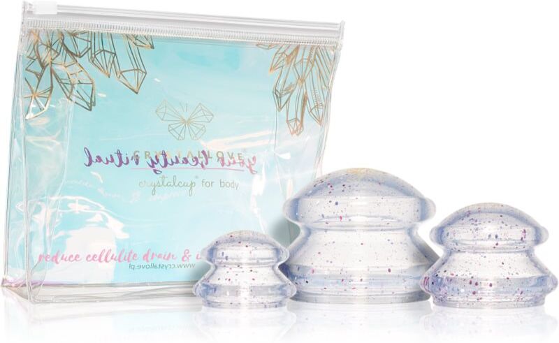 Crystallove Crystalcup ensemble anti-cellulite Crystal