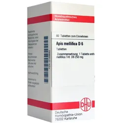 APIS Mellifica D 6 Tabletten 80 St