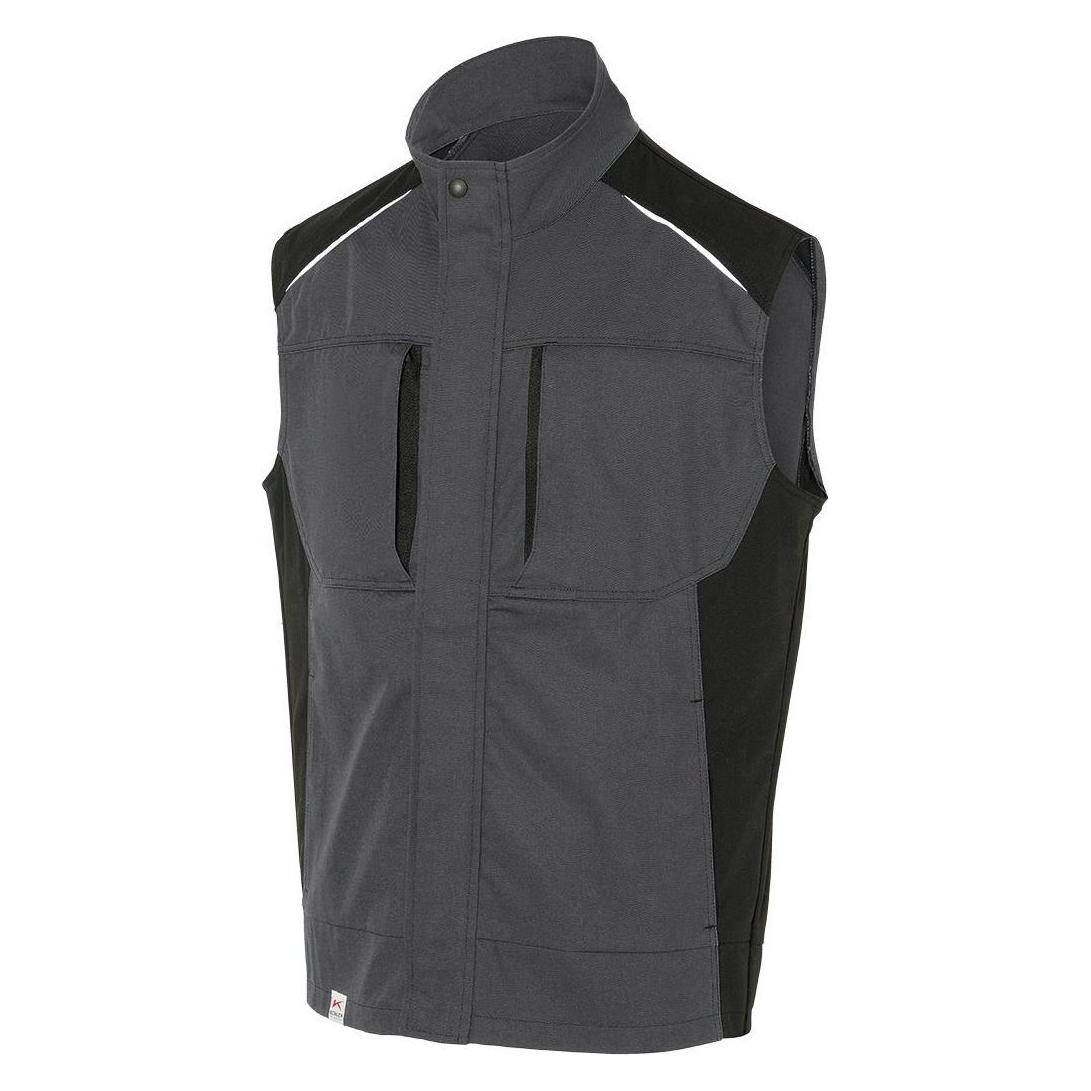 Kuebler Weste ACTIViQ anthrazit/schwarz, Gr.XL (XL) (210141)