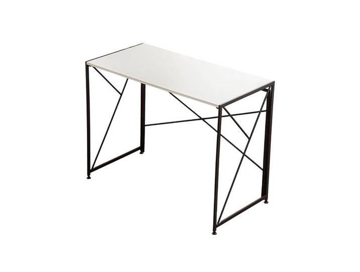 Komhtom Schreibtisch 99x50x75cm- Weiß, Holz, Mode, 50x75x99 cm, Büromöbel, Schreibtische, Schreibtische