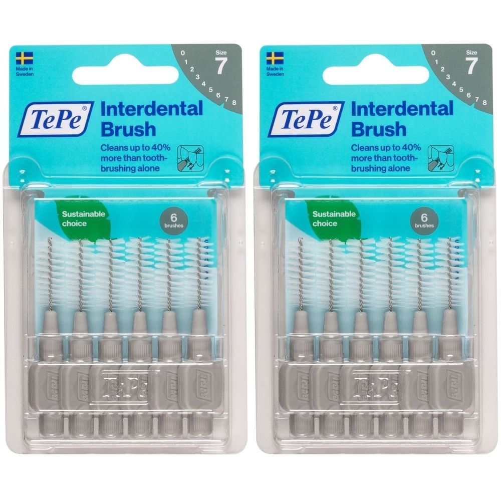 Tepe ID Buerste Grau 1.3Mm x2 2x6 St Zahnbürste
