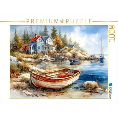 CALVENDO Puzzle Küstenszene in Nova Scotia | 1000 Teile Lege-Größe 64x48cm Foto-Puzzle für glückliche Stunden, Sonstige von , Calvendo Puzzle