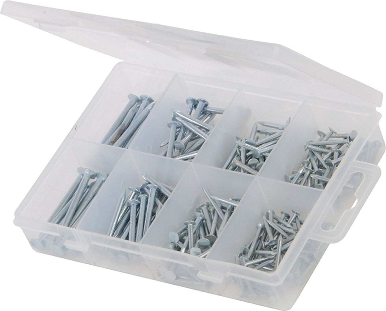 Silverline Assortiment betonspijkers, 200 stuks