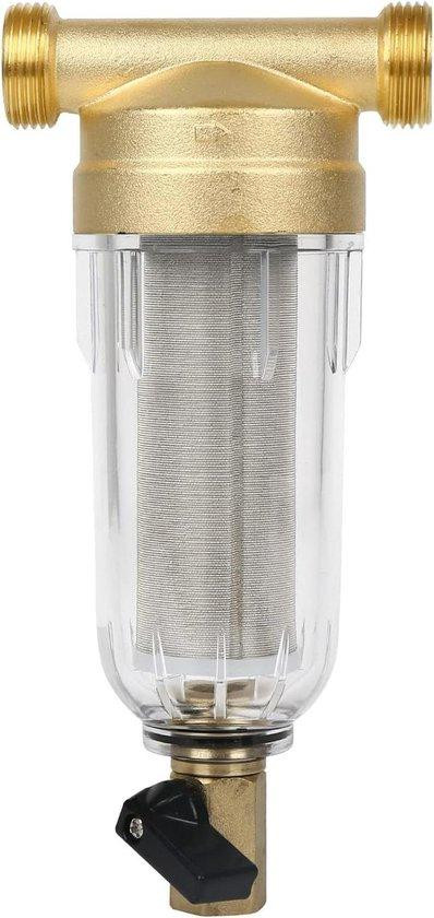 Famanu sedimentfilter voor waterleidingen 1/2 inch herbruikbaar