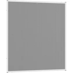 Insektenschutz-Fensterbausatz "MASTER SLIM" 130x150 cm in Weiß mit Pollenschutz
