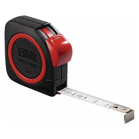 BMI Taschenrollbandmass VARIO Mini Länge 3 m Breite 10 mm mm/cm EG II ABS Automatic (3 m) (411341120/10)