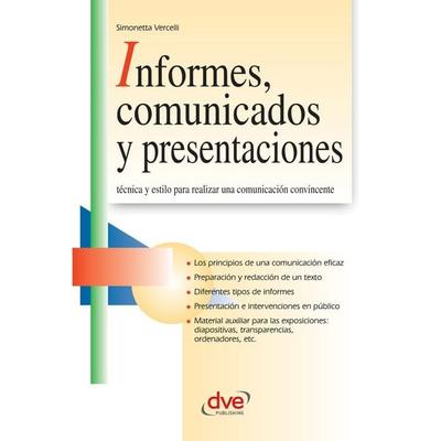 Informes, comunicados y presentaciones - Simonetta Vercelli, Audio, 9798894050621
