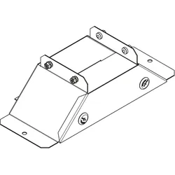 Legrand MGR63B Salamandre IP30 trunking 150x75mm bellmouth