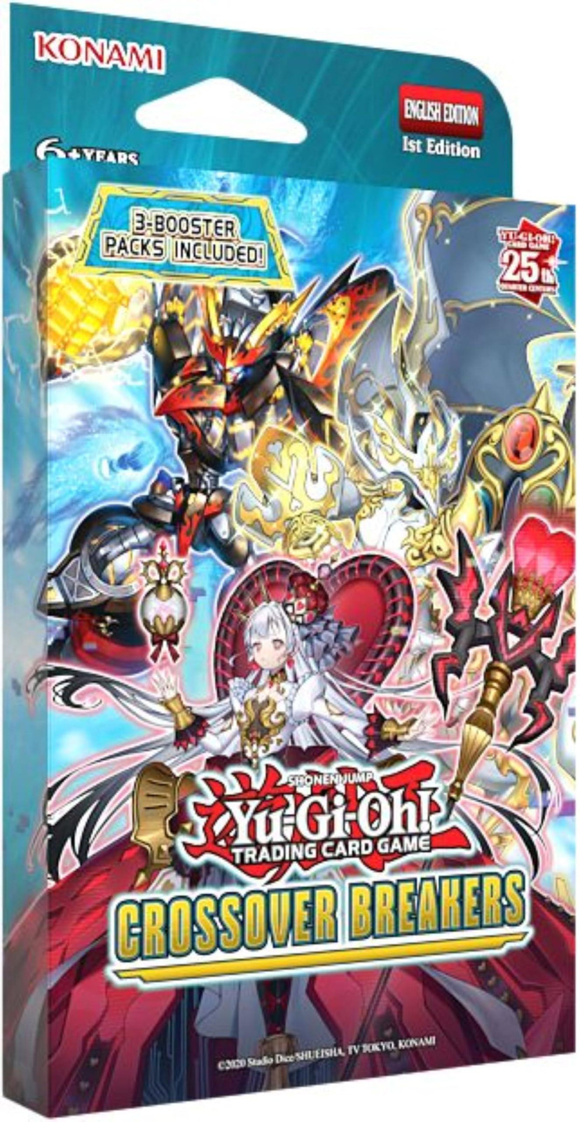 Konami Yu-Gi-Oh! Crossover Breakers Speciale 3-kaarten doos Duitse versie
