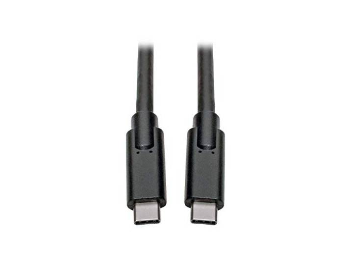 10FT Tripp Lite USB Type-C Male to Type-C Male Cable - Black