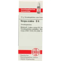 VESPA CRABRO D 6 Globuli 10 g