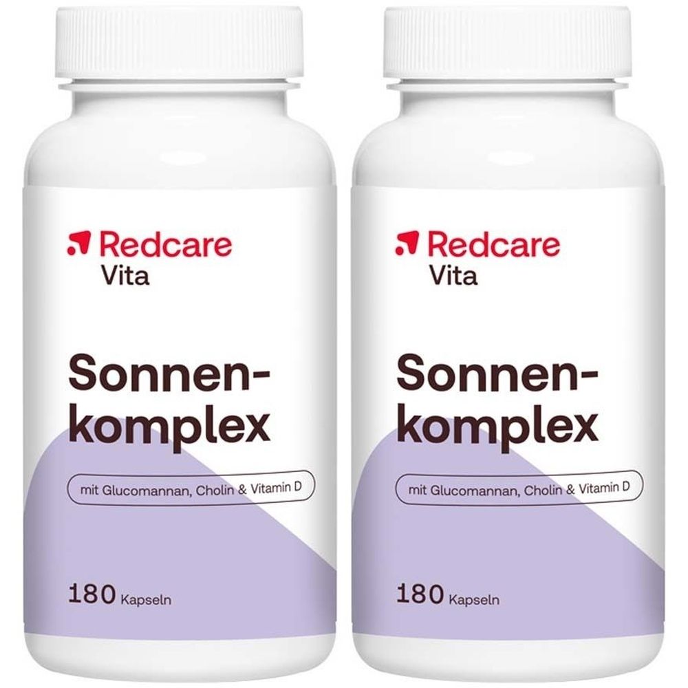 Redcare Vita Sonnenkomplex Doppelpack 2x180 St Kapseln