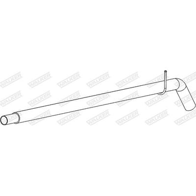 Walker Abgasrohr [Hersteller-Nr. 10913] für Renault
