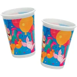 Procos - Winnie Puuh - Becher (Kunststoff, 200ml, 10 Stück)
