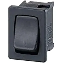 Bachmann 924.182 Wippenschalter Serie 3631 Umschalter 1-polig schwarz 924182