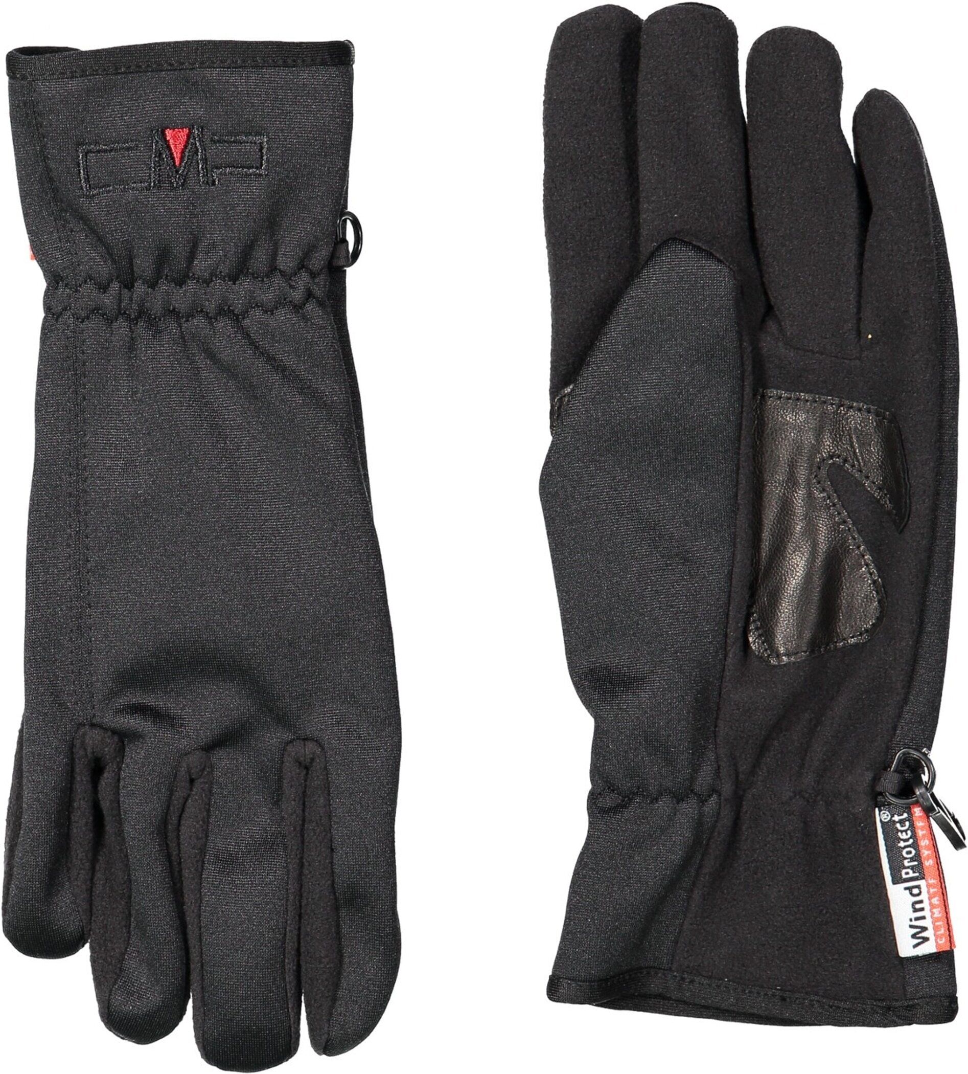 Multisporthandschuhe CMP "WOMAN SOFTSHELL GLOVES", Damen, Gr. XL, nero, Kunstfaser, Handschuhe Multisporthandschuhe, für vielseitige sportliche Aktivitäten geeignet, sportlicher Stil nero XL