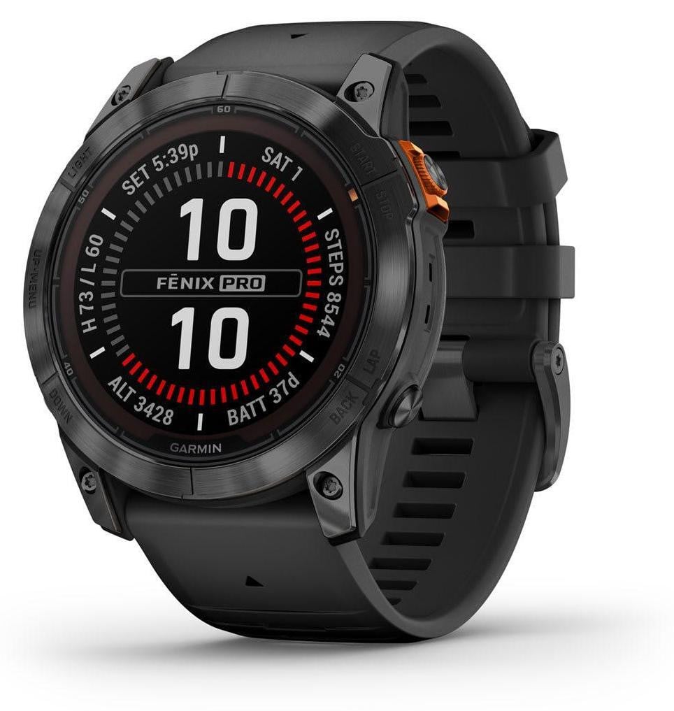 Garmin fēnix 7X Pro GPS Smartwatch met Touchscreen en Wi-Fi, Grijs