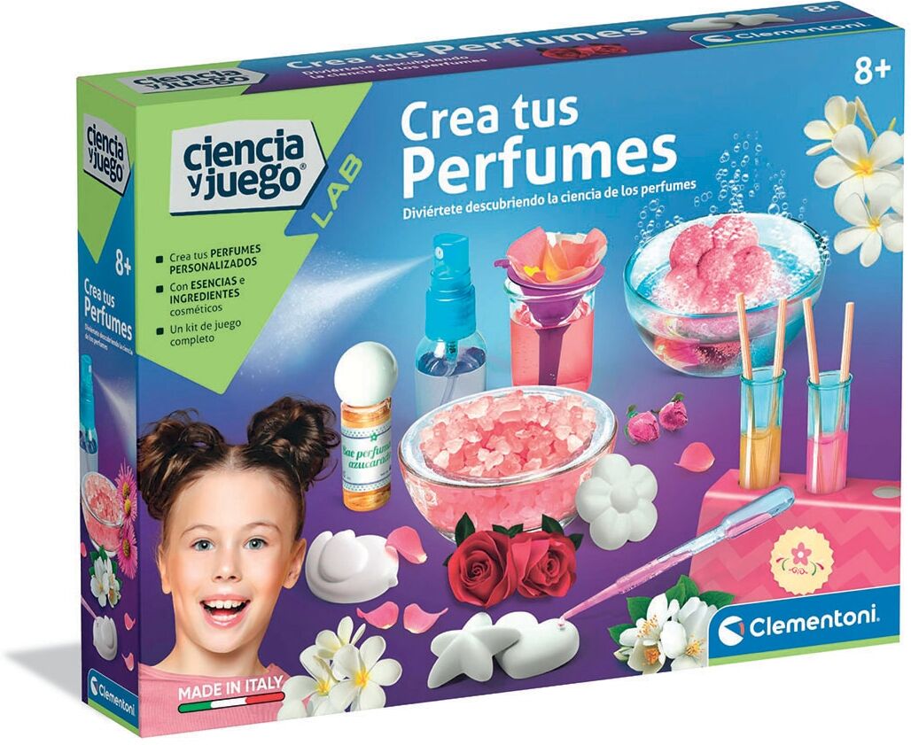 Clementoni Juego Crea tus Perfumes Ciencia y Juego .
