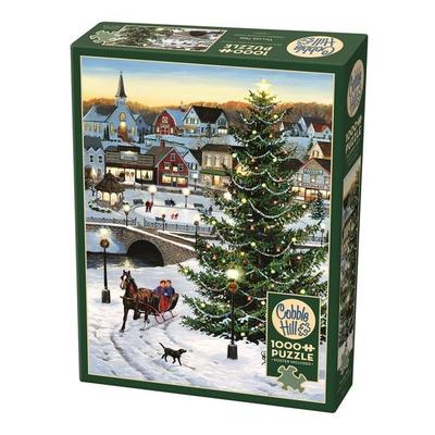 COBBLE HILL PUZZLES - Weihnachten im Dorf 1000 Teile