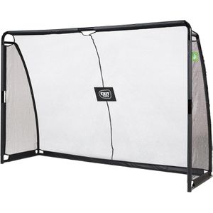 EXIT-Toys Fußballtor Finta, aus Metall, 300x200x90cm, Klicksystem, schwarz, mit Torwand