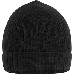 Myrtle Beach Unisex Workwear Beanie Mütze MB7137 black one size