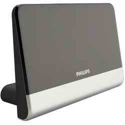 Philips SDV6222/12 (Zimmerantenne, DVB-T / -T2), SAT Spiegel + SAT Antennen, Schwarz, Silber